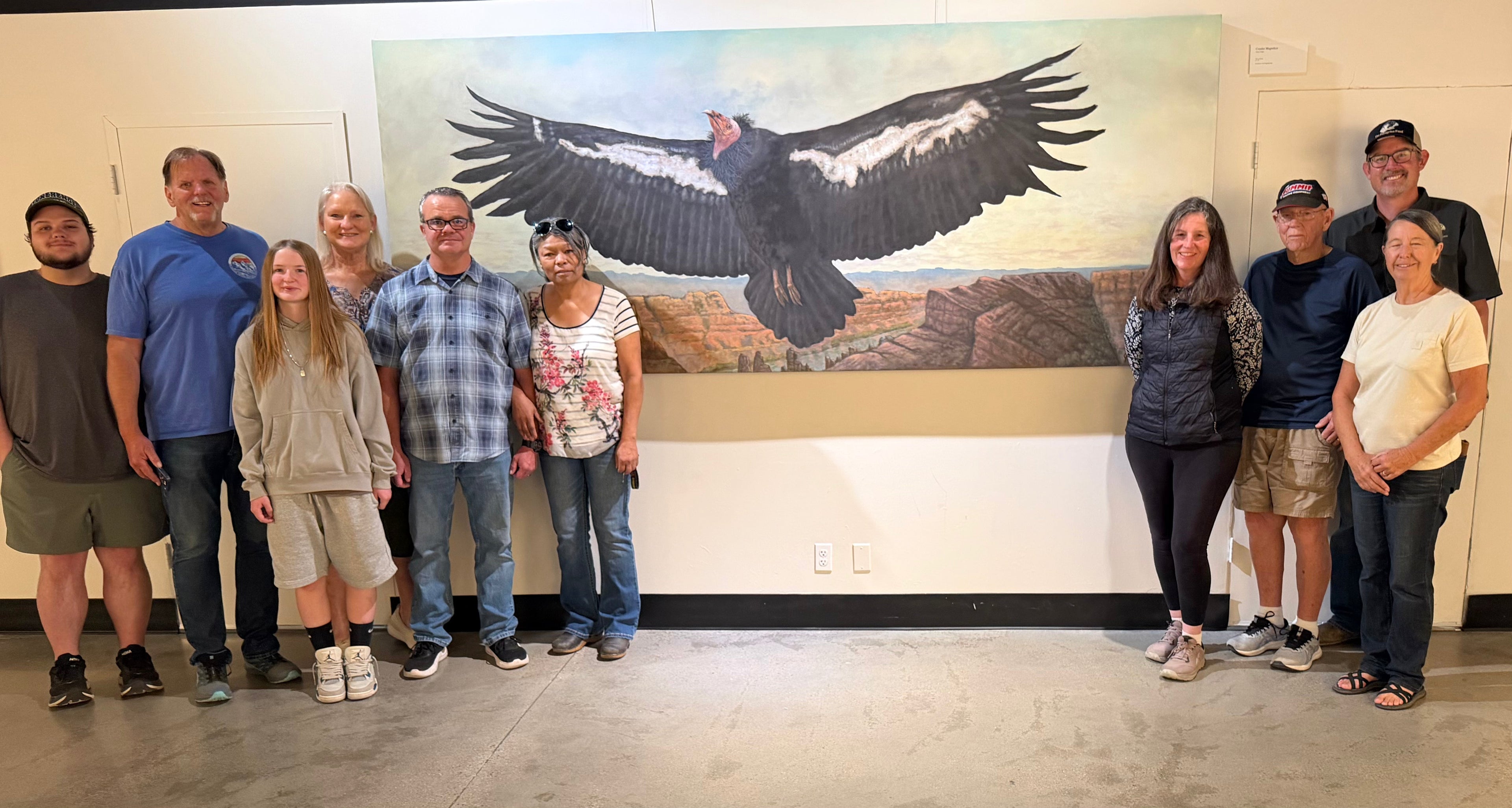 Art With Impact Gallery Launches Its First Public Exhibition at the World Center for Birds of Prey