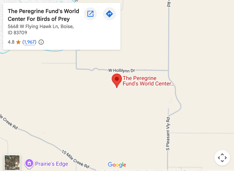 Gallery location map